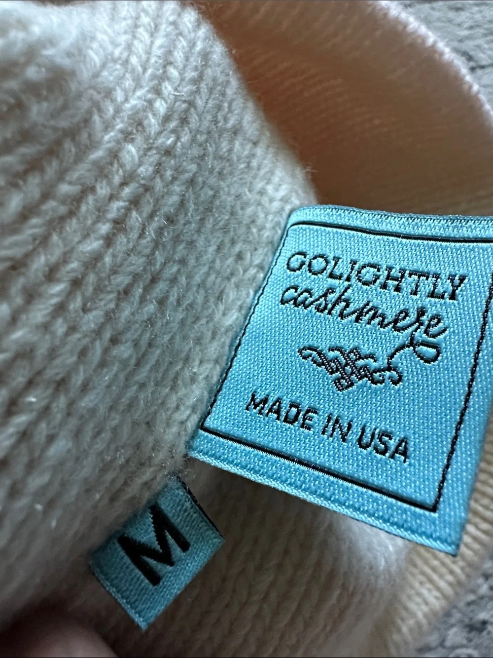 golightly cashmere baby size